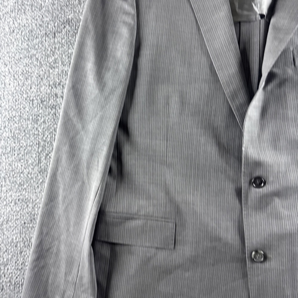 Brooks Brothers Regent Reda Wool Blazer Mens 44L Gray Jacket‎ Sport Coat Career - Picture 4 of 16